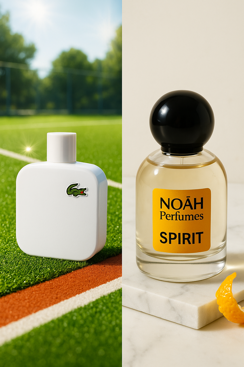 Spirit Nearest Match to Lacoste White